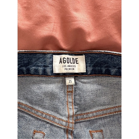Agolde parker jean short size 25 (fits like 27) - Picture 3 of 3